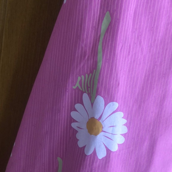 Pink green sundress. - Picture 2 of 5